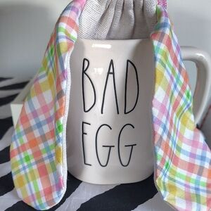 🆕Rae Dunn Bad Egg XL Artesian Mug 4.5H Nwt